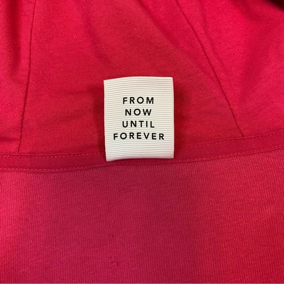 Offline by Aerie Terry Full Zip Hoodie Women's XS Pink Fleece Gorpcore Beach - Picture 10 of 13